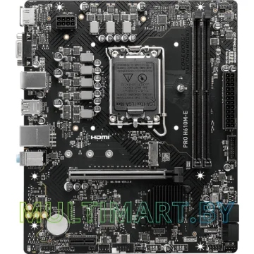 Материнская плата MSI Pro H610M-E